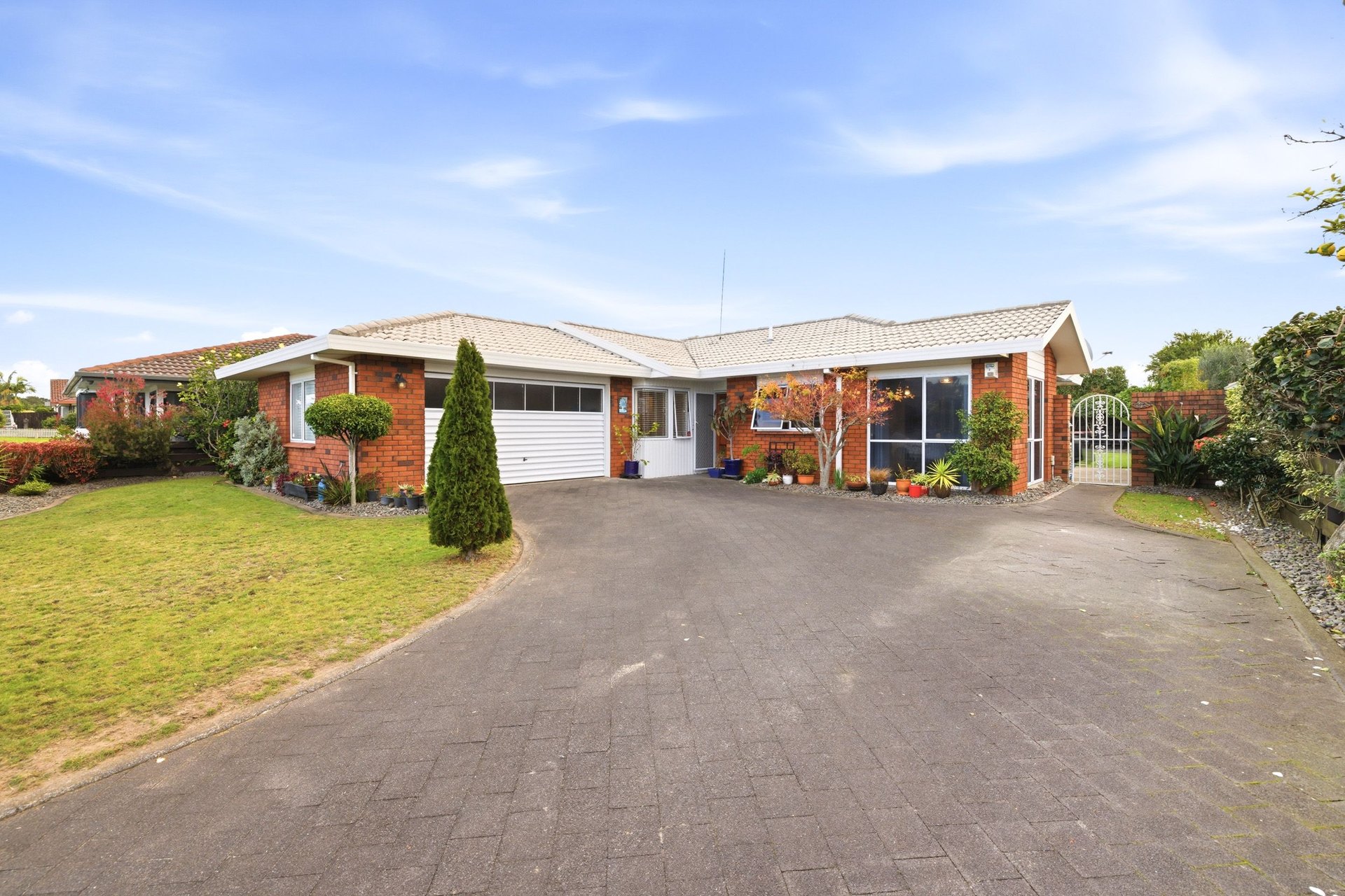 A brick home on Russley Drive in the Ocean Downs area of Mount Maunganui